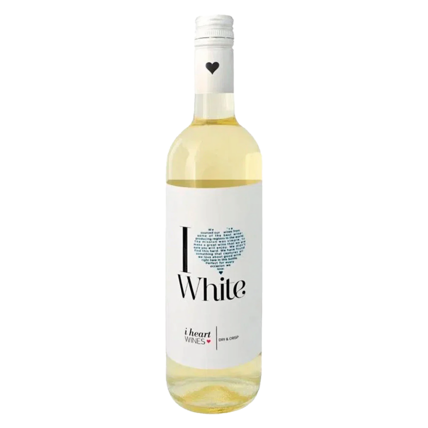I Heart White 750 ml